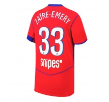 Paris Saint-Germain Warren Zaire-Emery #33 Koszulka Trzecia 2025-26 Krótki Rękaw